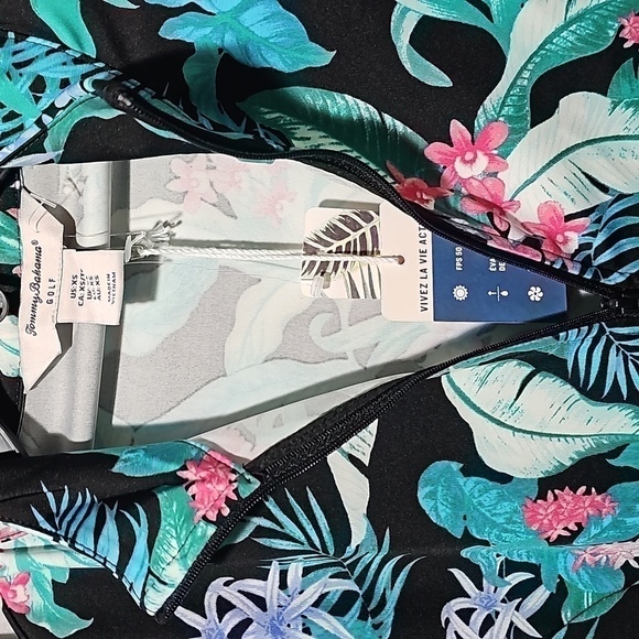 Tommy Bahama Golf Active Sweatshirt Tropical Floral XS NWT - Picture 4 of 7